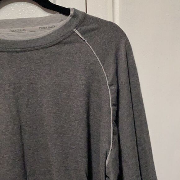 Perry Ellis Portfolio Sleepwear Gray size Large - Picture 3 of 9